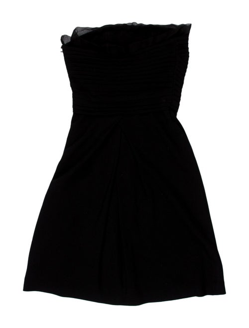 Alberta Ferretti Strapless Mini Dress