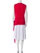 Alberta Ferretti Silk Scoop Neck Tunic