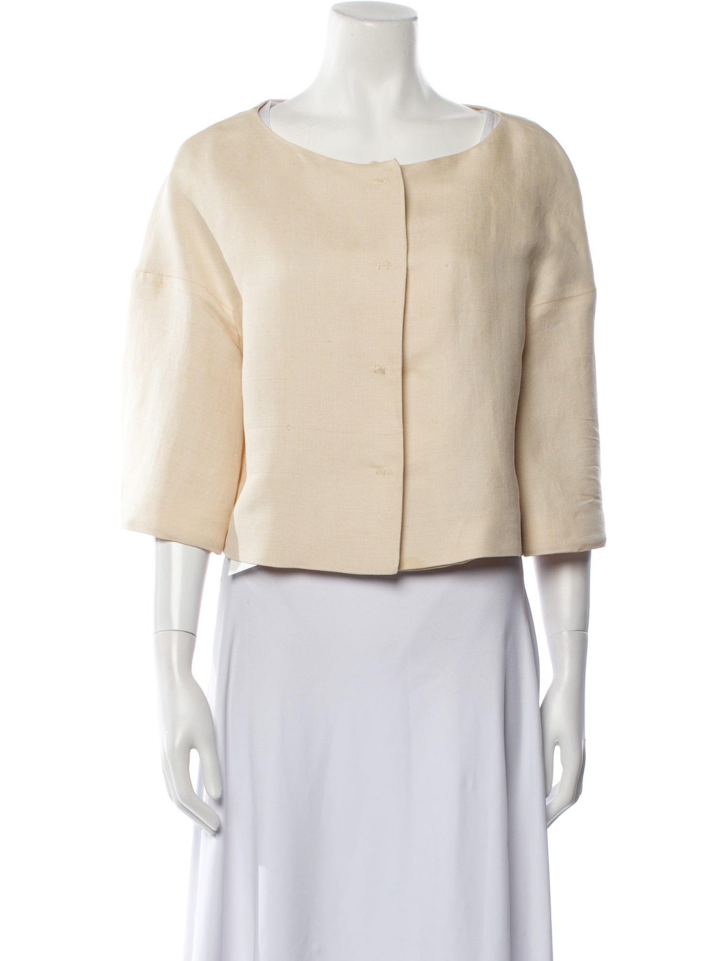 Alberta Ferretti Silk Evening Jacket