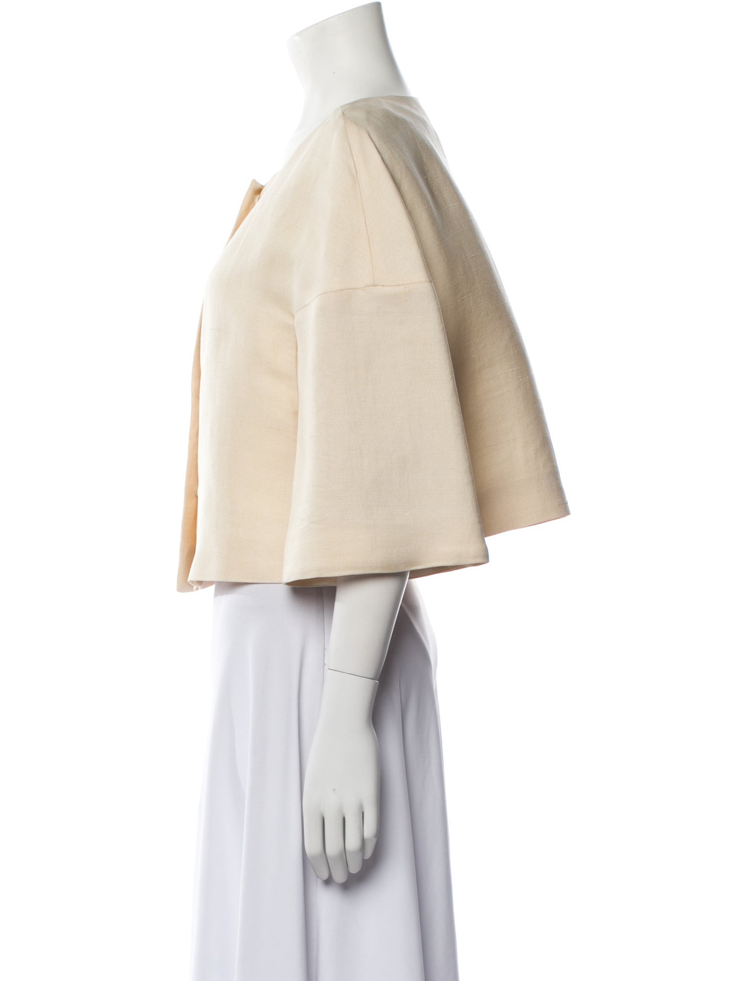 Alberta Ferretti Silk Evening Jacket