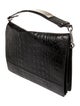 Alberta Ferretti Alligator Top Handle Bag