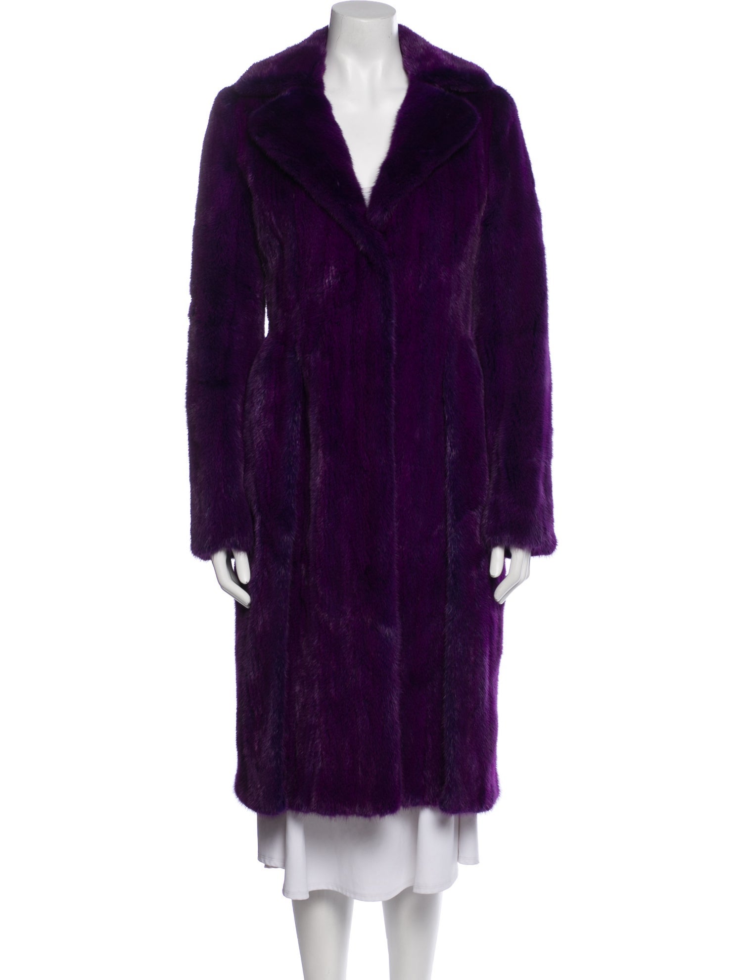 Alberta Ferretti Mink Fur Coat