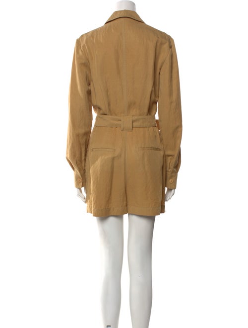 Alberta Ferretti Mock Neck Romper