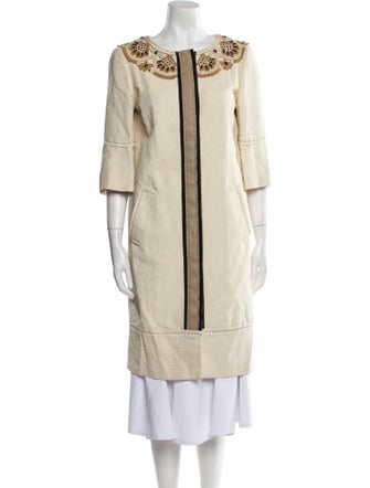 Alberta Ferretti Printed Coat