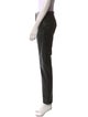 Alberta Ferretti Leather Skinny Leg Pants