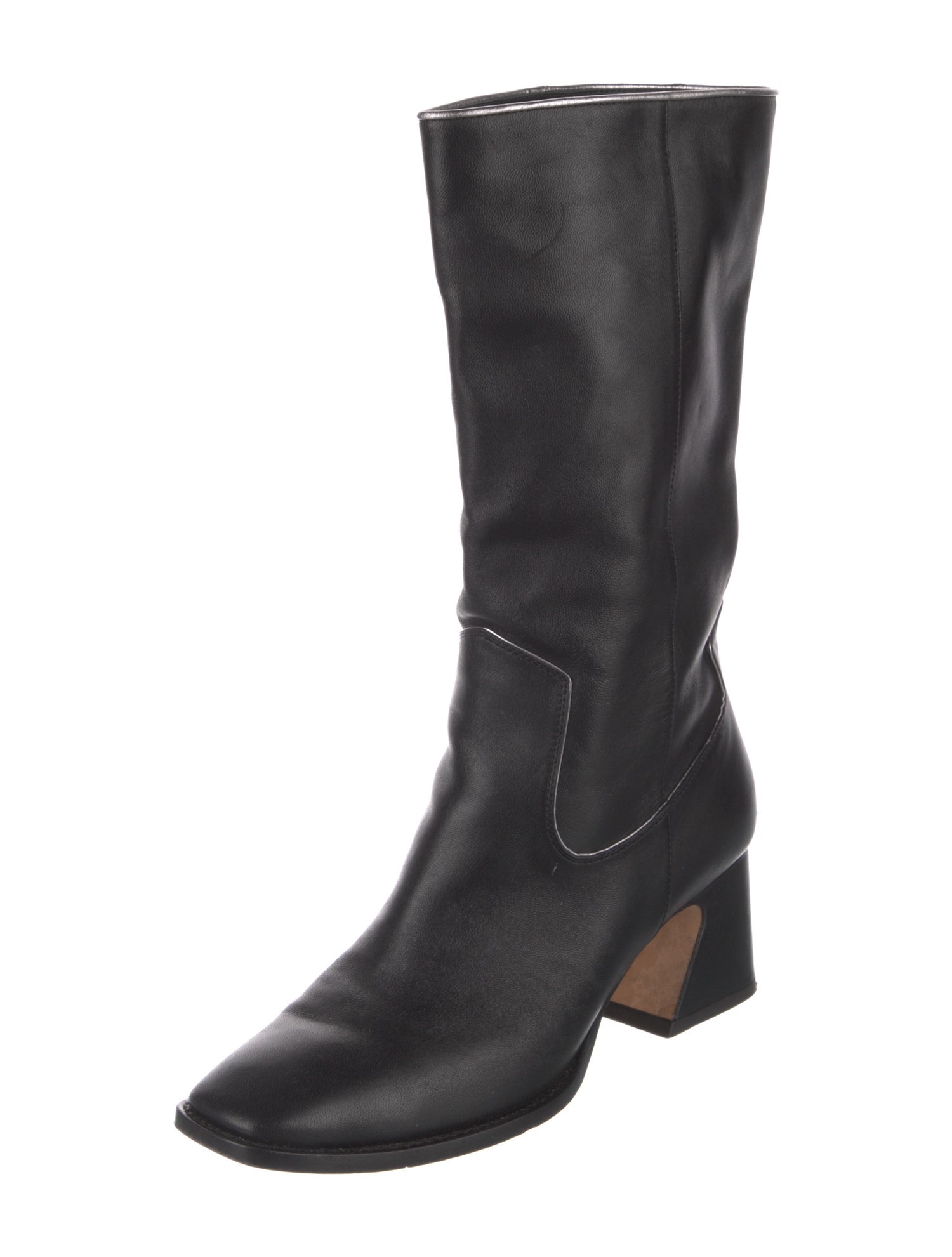 Alberta Ferretti Leather Boots