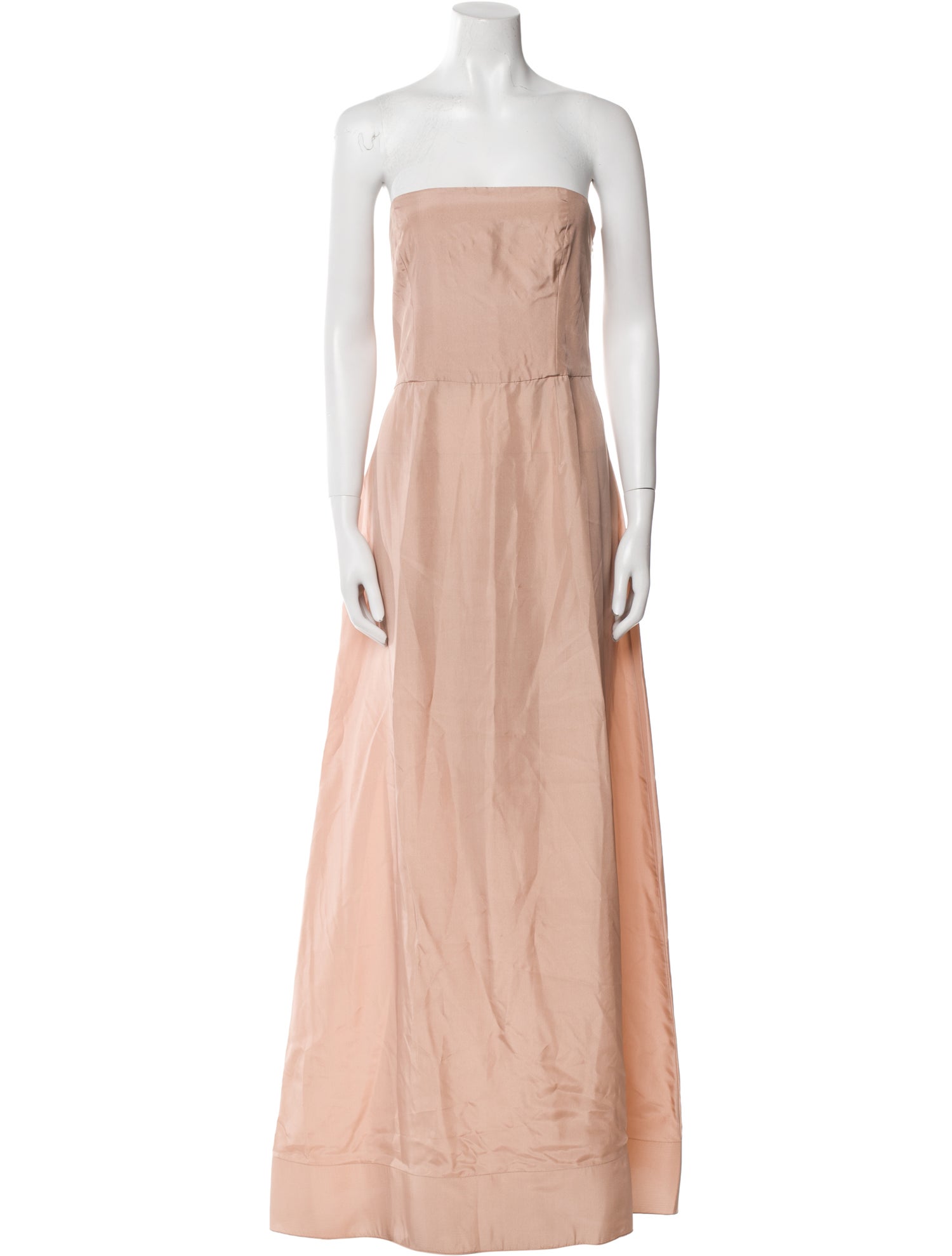 Alberta Ferretti Silk Long Dress