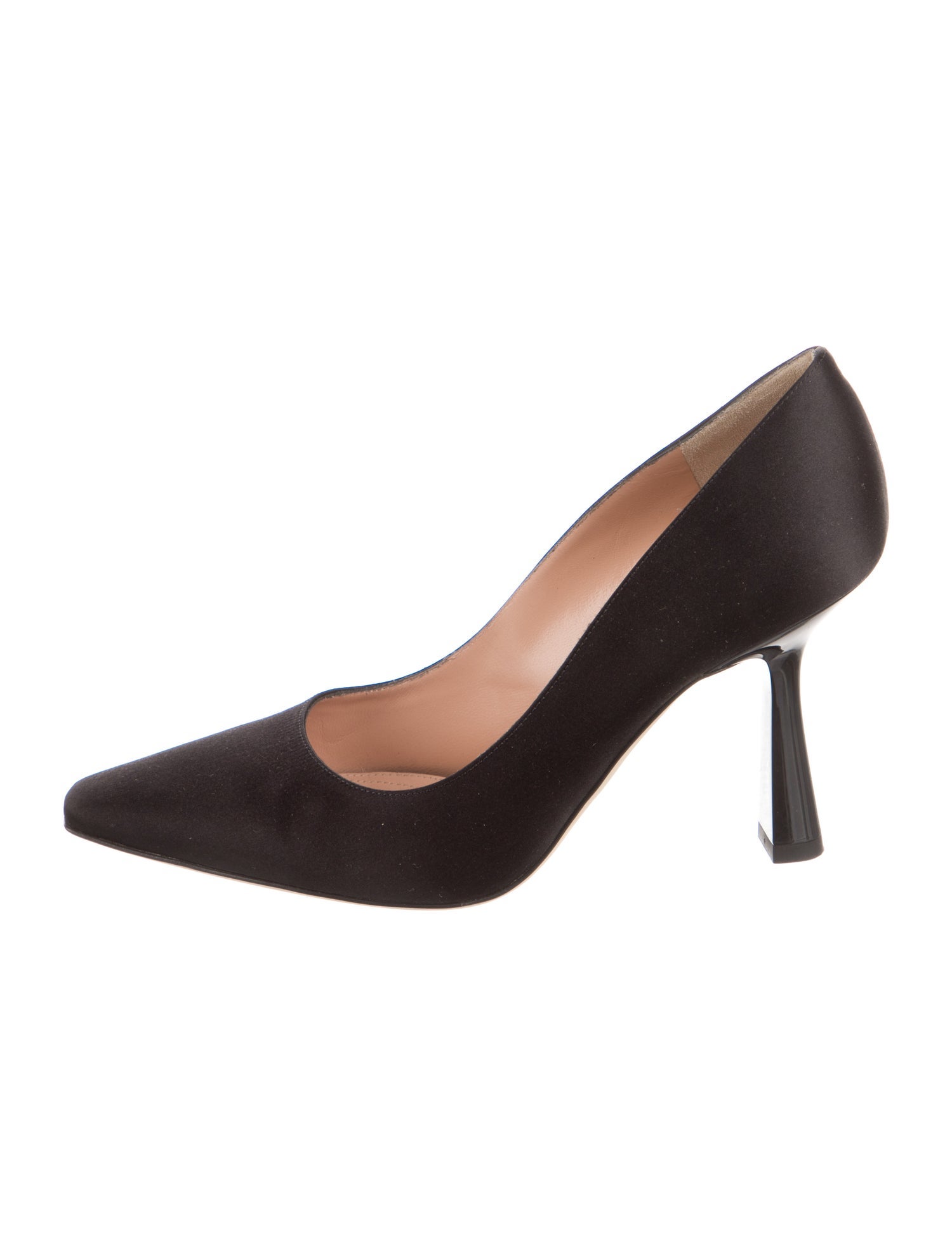 Alberta Ferretti Satin Pumps