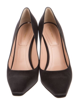 Alberta Ferretti Satin Pumps