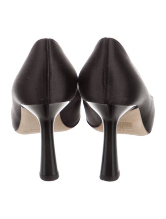 Alberta Ferretti Satin Pumps