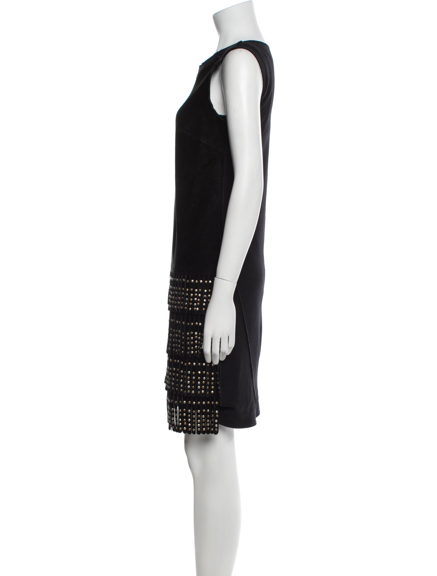 Alberta Ferretti Wool Mini Dress
