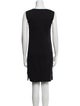 Alberta Ferretti Wool Mini Dress