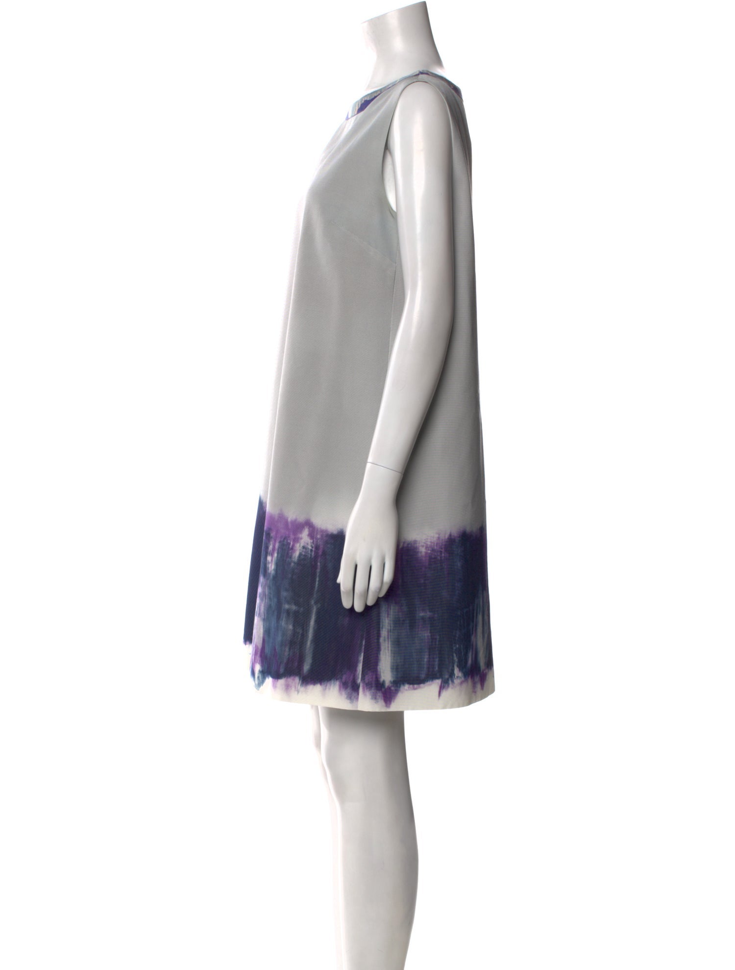 Alberta Ferretti Printed Mini Dress