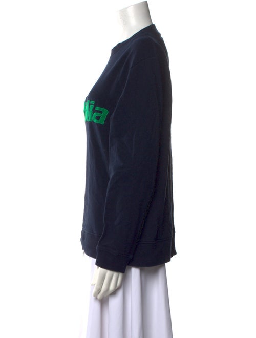 Alberta Ferretti Graphic Print Crew Neck Sweatshirt