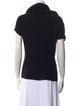 Alberta Ferretti Virgin Wool Turtleneck Sweater