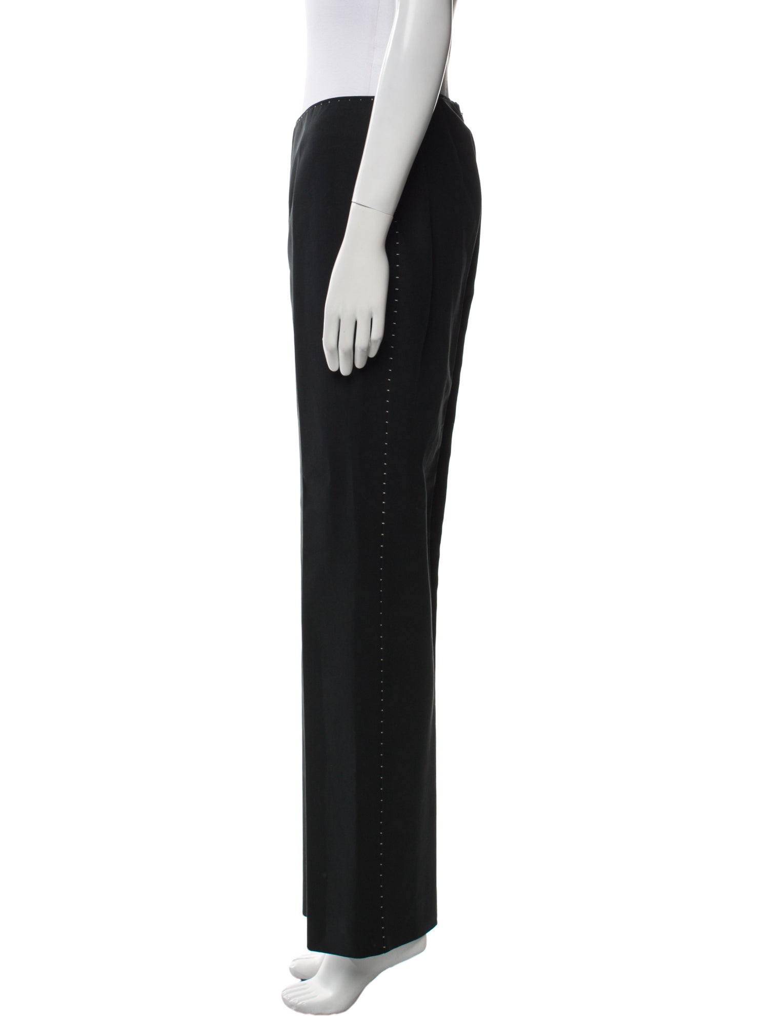 Alberta Ferretti Straight Leg Pants