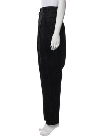 Alberta Ferretti Straight Leg Pants