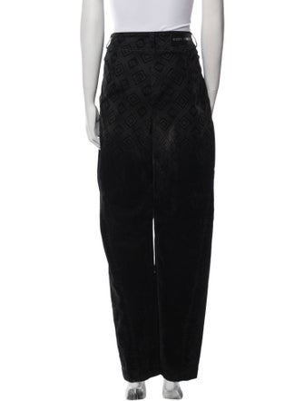 Alberta Ferretti Straight Leg Pants