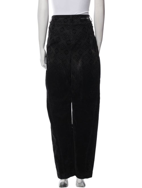 Alberta Ferretti Straight Leg Pants