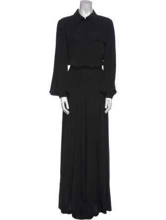 Alberta Ferretti Silk Jumpsuit