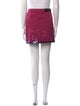 Alberta Ferretti Sequin Embellishments Mini Skirt