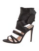 Alberta Ferretti Satin Sandals
