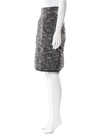 Alberta Ferretti Printed Knee-Length Skirt