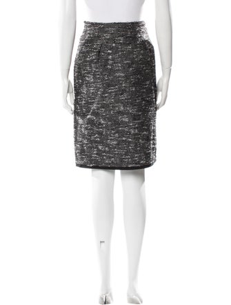 Alberta Ferretti Printed Knee-Length Skirt