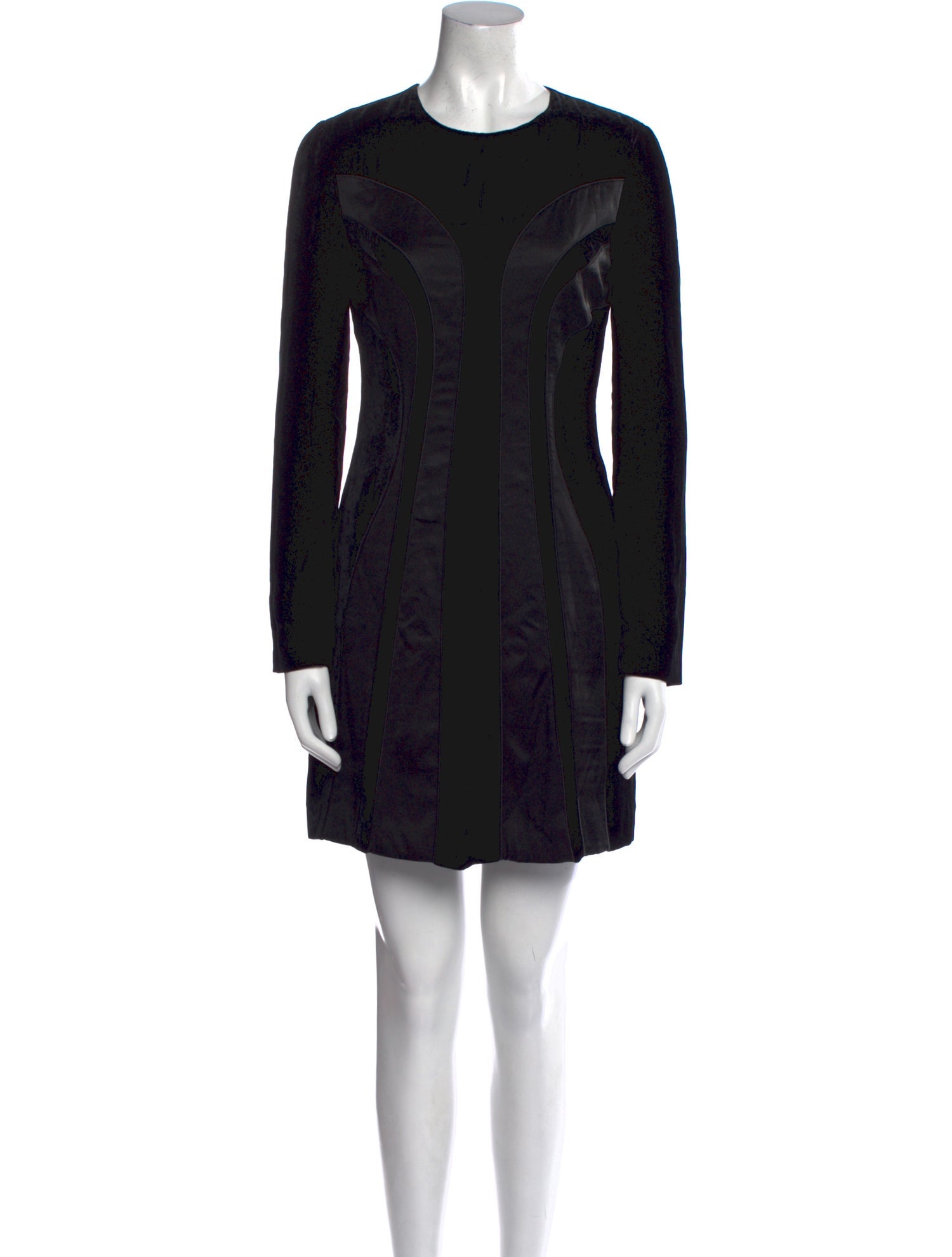Alberta Ferretti Crew Neck Mini Dress w/ Tags