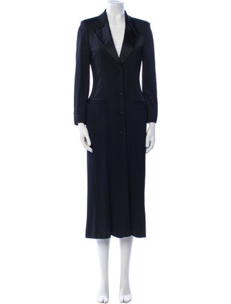 Alberta Ferretti Silk Coat