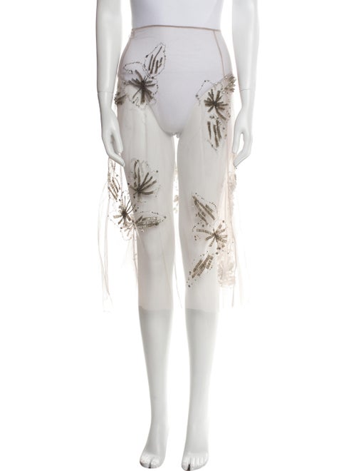 Alberta Ferretti Printed Knee-Length Skirt