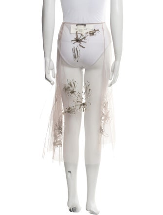 Alberta Ferretti Printed Knee-Length Skirt