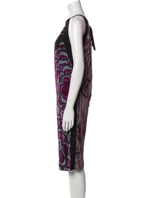 Alberta Ferretti Printed Knee-Length Dress