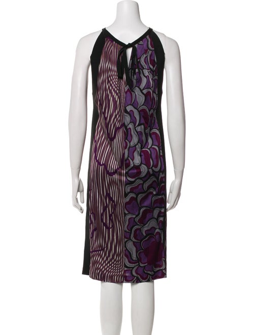 Alberta Ferretti Printed Knee-Length Dress