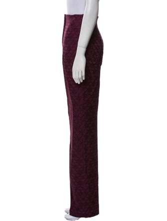 Alberta Ferretti Printed Skinny Leg Pants