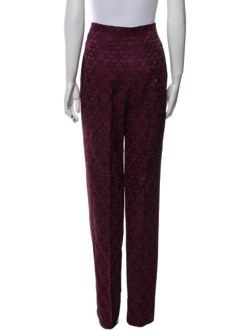 Alberta Ferretti Printed Skinny Leg Pants