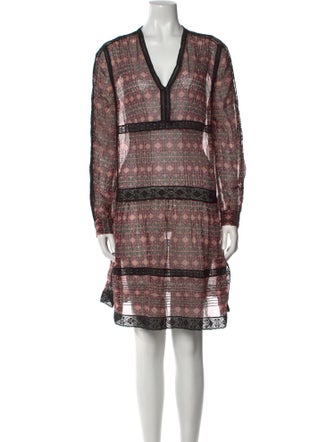 Alberta Ferretti Silk Mini Dress