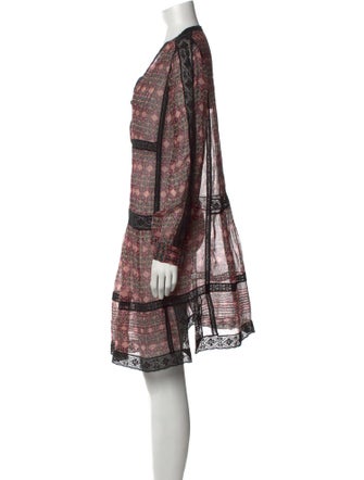 Alberta Ferretti Silk Mini Dress