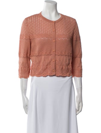 Alberta Ferretti Crew Neck Sweater