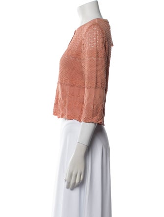 Alberta Ferretti Crew Neck Sweater