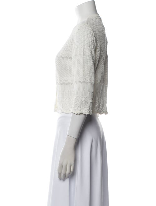 Alberta Ferretti Crew Neck Sweater