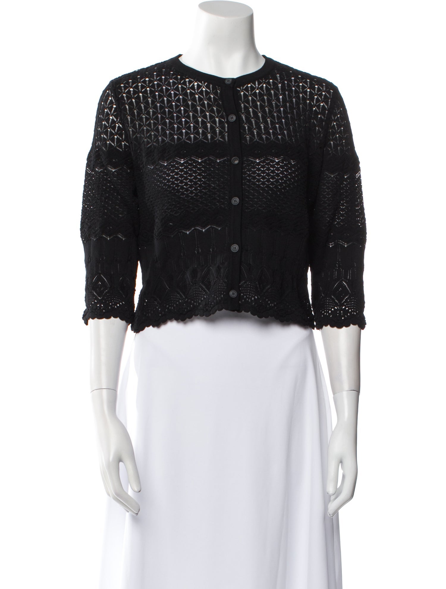 Alberta Ferretti Crew Neck Sweater w/ Tags