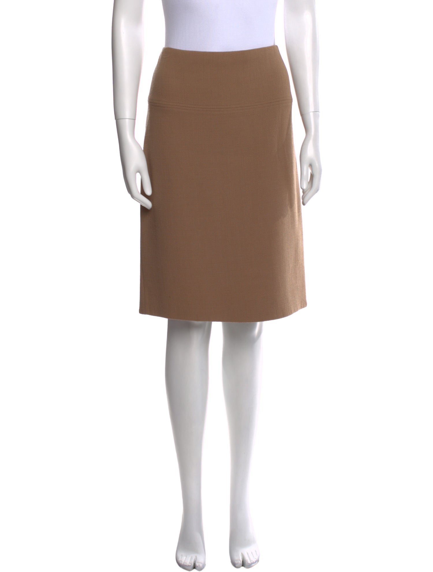 Alberta Ferretti Wool Knee-Length Skirt