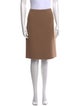 Alberta Ferretti Wool Knee-Length Skirt