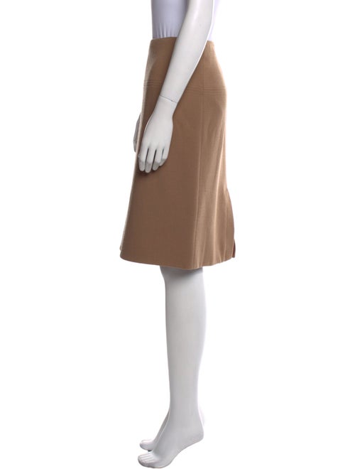 Alberta Ferretti Wool Knee-Length Skirt