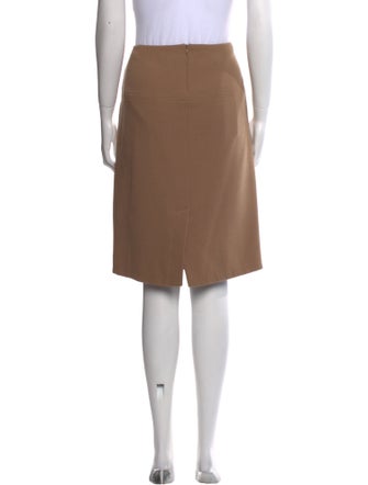 Alberta Ferretti Wool Knee-Length Skirt
