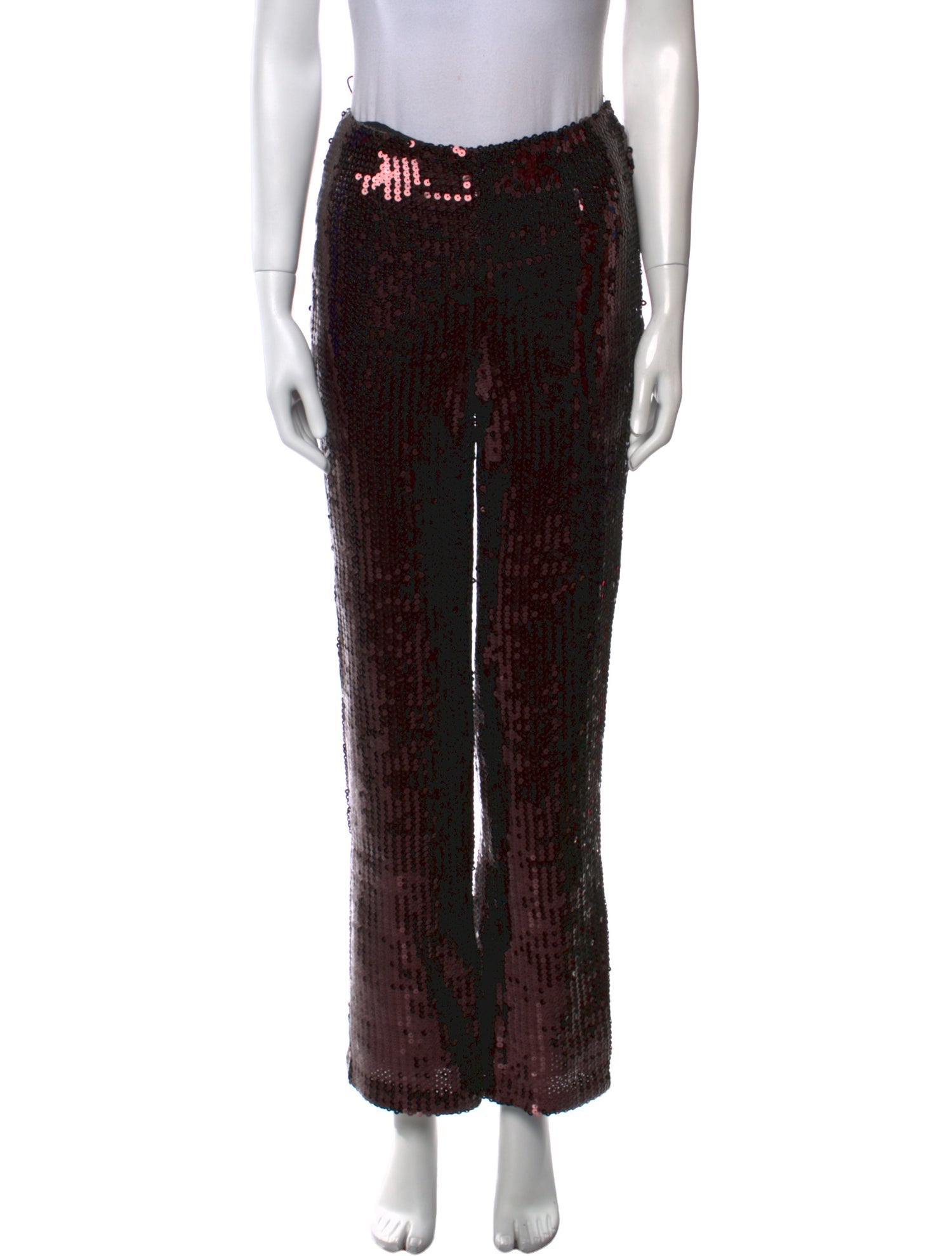 Alberta Ferretti Straight Leg Pants