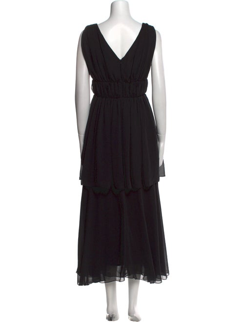 Alberta Ferretti Silk Long Dress