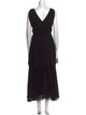 Alberta Ferretti Silk Long Dress