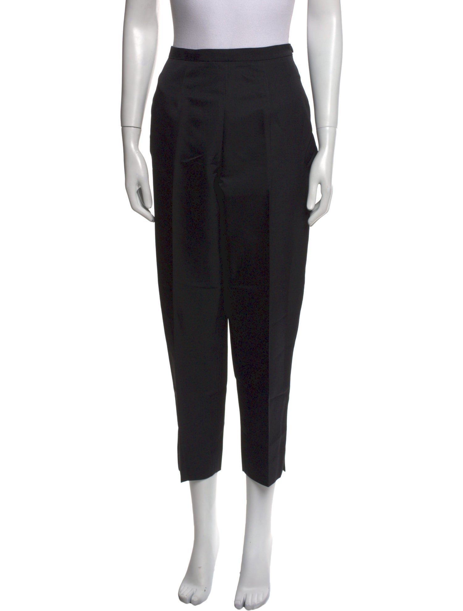 Alberta Ferretti Wool Straight Leg Pants